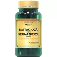 Nattokinaza Serrapeptaza cu eliberare intarziata 30cps - TOTAL CARE