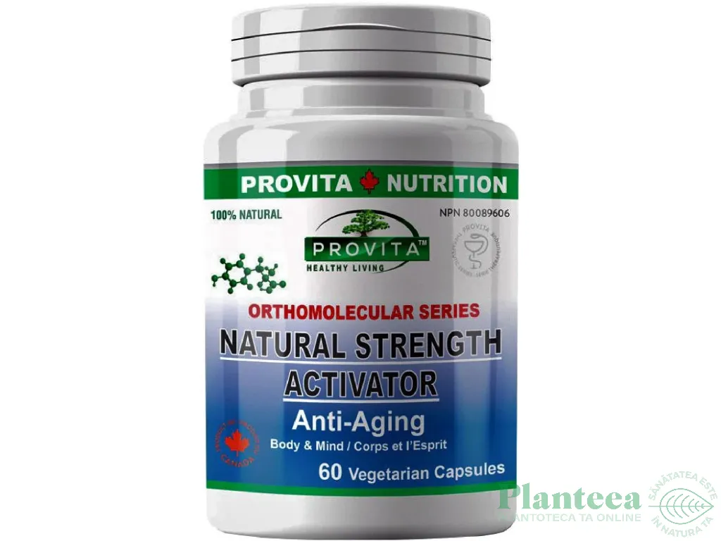 Natural strength activator AntiAging 60cps - PROVITA NUTRITION