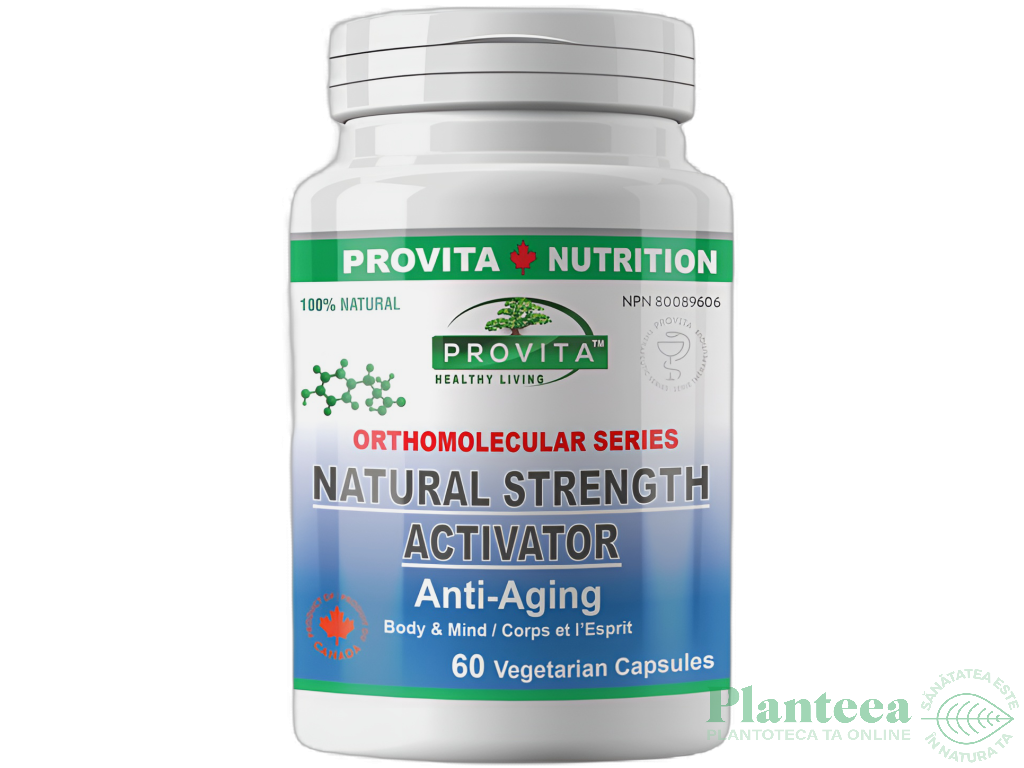 Natural strength activator AntiAging 60cps - PROVITA NUTRITION