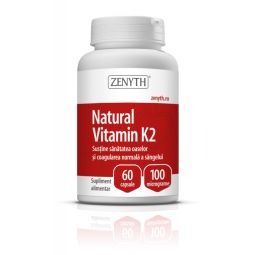 Vitamina K2 naturala 100mcg 60cps - ZENYTH