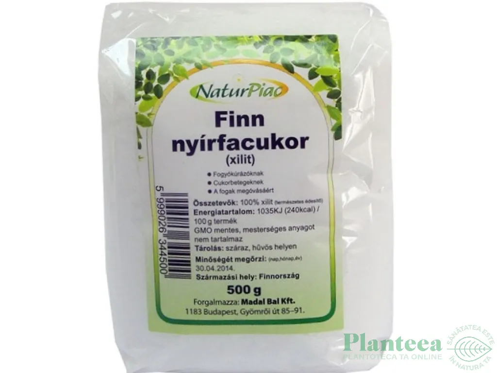 Xylitol mesteacan finlandez fin 500g - NATURPIAC