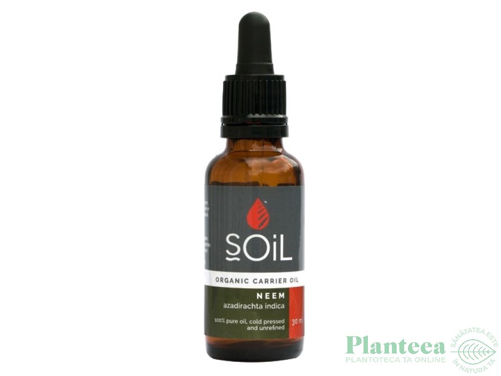 Ulei neem organic 30ml - SOiL