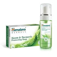 Set cadou [spuma fata purificatoare+sapun neem] 2b - HIMALAYA CARE