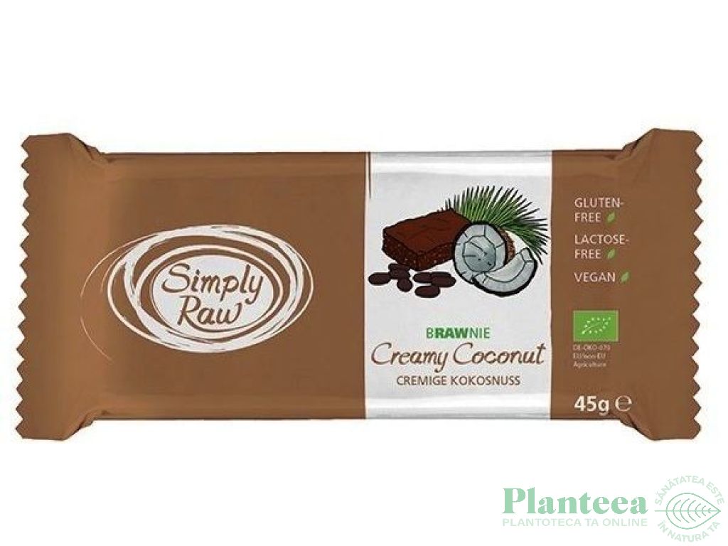 Negresa crema cocos eco 45g - SIMPLY RAW