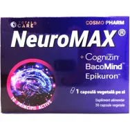 NeuroMax+ Cognizin & BacoMind 30cps - TOTAL CARE