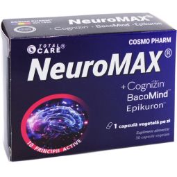 NeuroMax+ Cognizin & BacoMind 30cps - TOTAL CARE