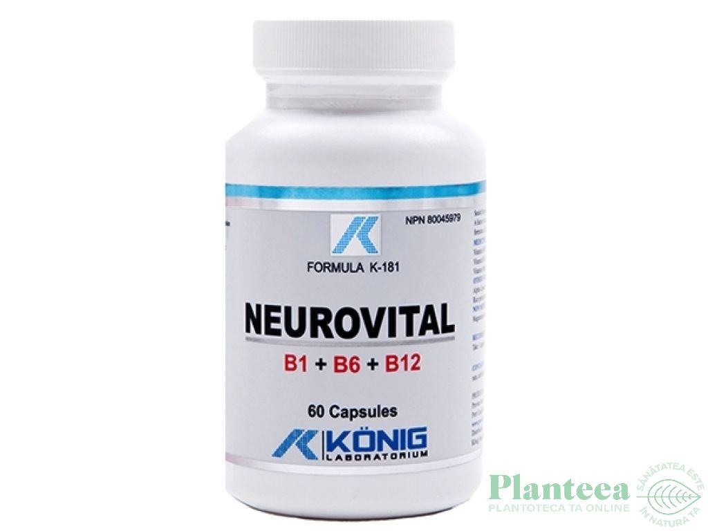 Neurovital 60cps - KONIG LABORATORIUM