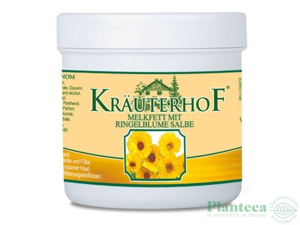 Unguent galbenele Melkfett 100ml - KRAUTERHOF