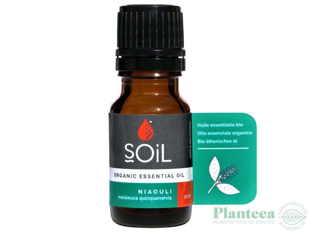 Ulei esential niaouli organic 10ml - SOiL