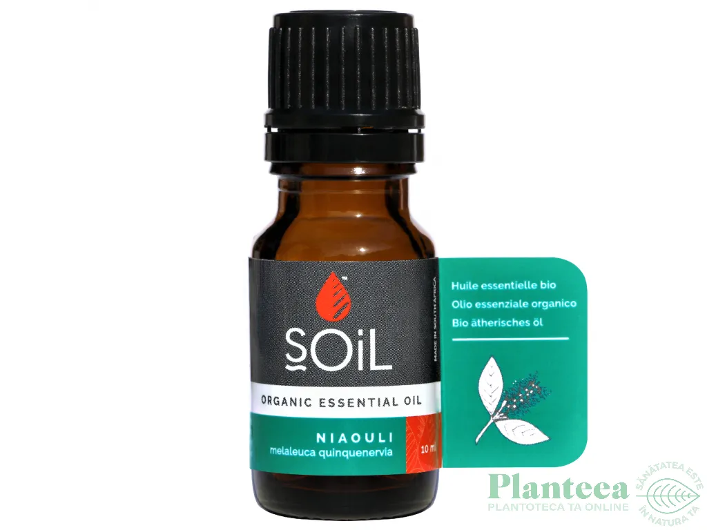 Ulei esential niaouli organic 10ml - SOiL
