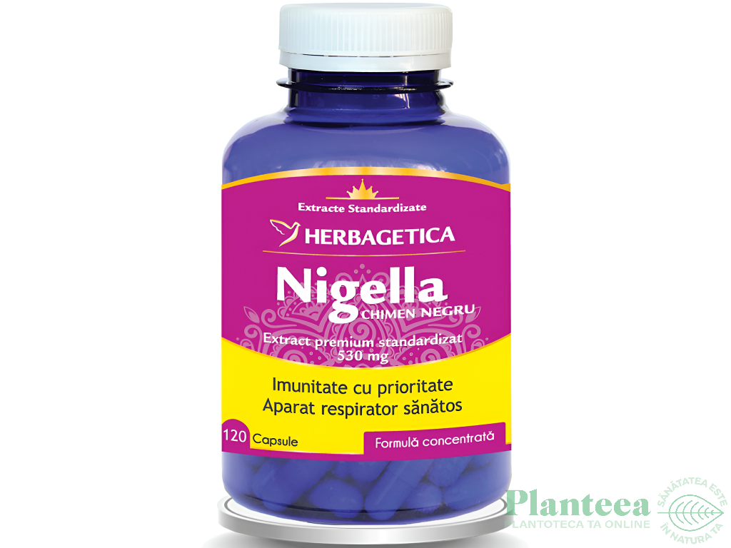 Nigella [chimen negru] 120cps - HERBAGETICA