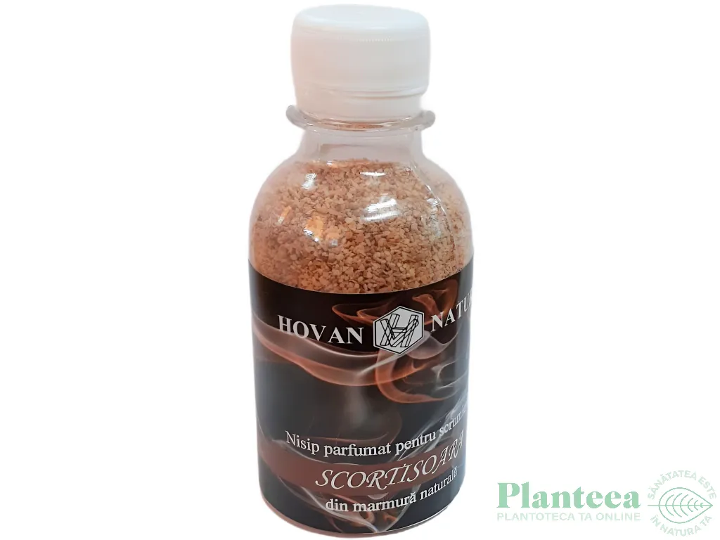 Nisip parfumat pt scrumiera scortisoara 200g - HOVAN