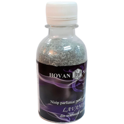 Nisip parfumat pt scrumiera lavanda 200g - HOVAN