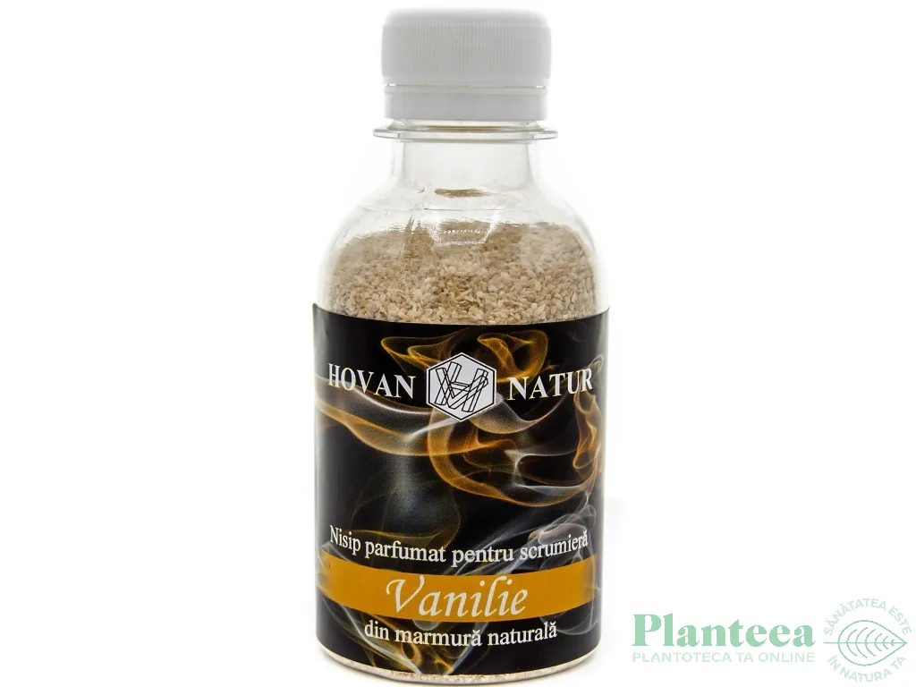 Nisip parfumat pt scrumiera vanilie 200g - HOVAN