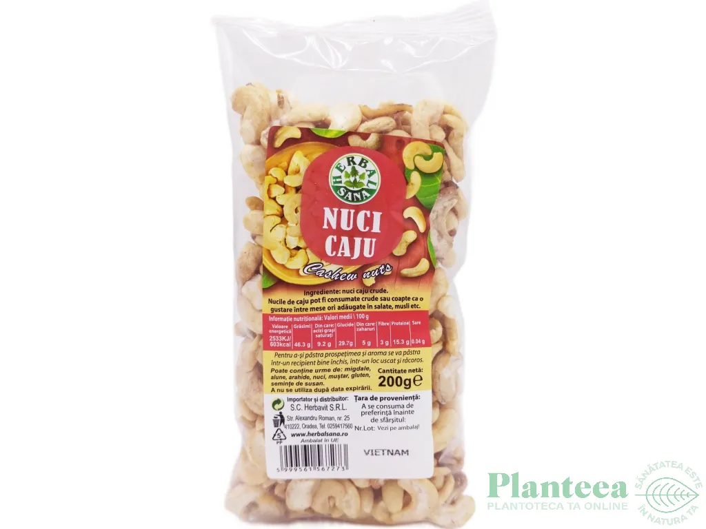 Caju crud 200g - HERBAL SANA