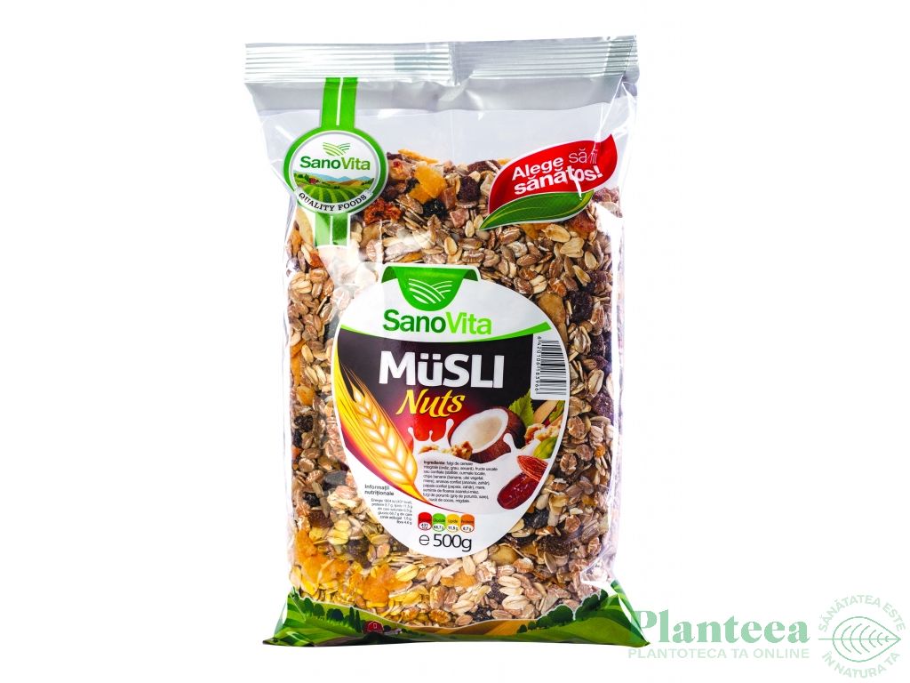 Musli migdale 500g - SANOVITA