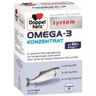 Omega3 concentrat 60cps - DOPPEL HERZ