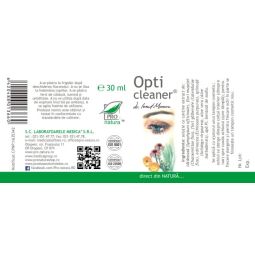 Solutie curatare ochi Opti cleaner 30ml - MEDICA