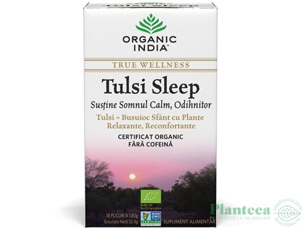 Ceai tulsi sleep 18dz - ORGANIC INDIA