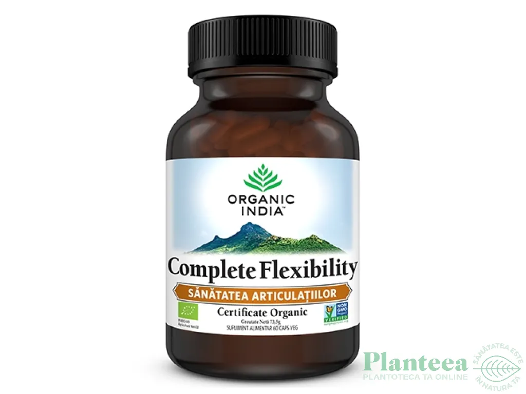 Complete Flexibility [Sanatatea articulatiilor] 60cps - ORGANIC INDIA