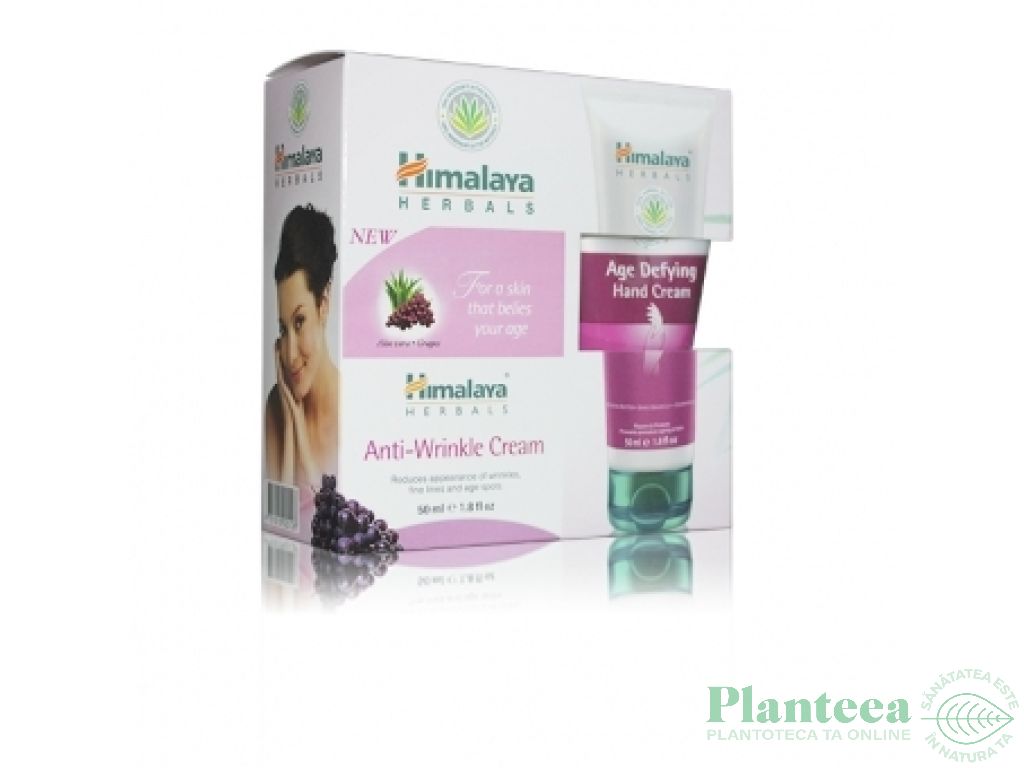 Set cadou [crema zi energizanta+crema maini hranitoare] 2b - HIMALAYA CARE