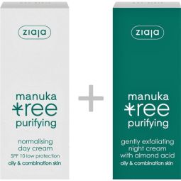 Oferta Manuka Tree [crema zi normalizatoare spf10+crema noapte exfolianta] 2b - ZIAJA