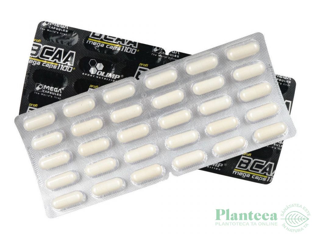 BCAA 1100mg mega caps 30cps - OLIMP