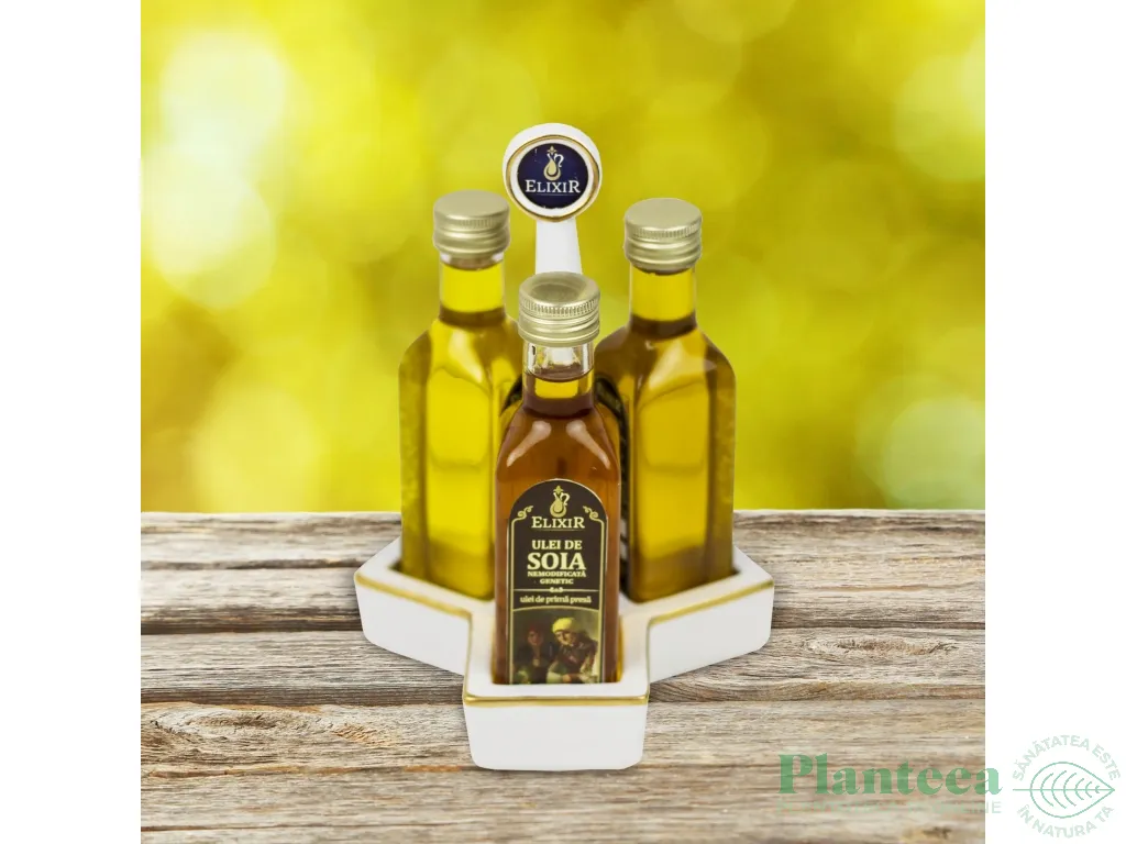 Set oliviera+uleiuri presate la rece 3x100ml - ELIXIR