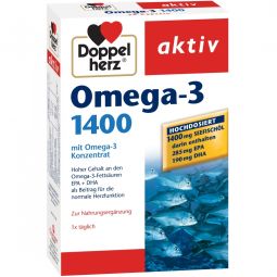 Omega3 1400mg 30cps - DOPPEL HERZ