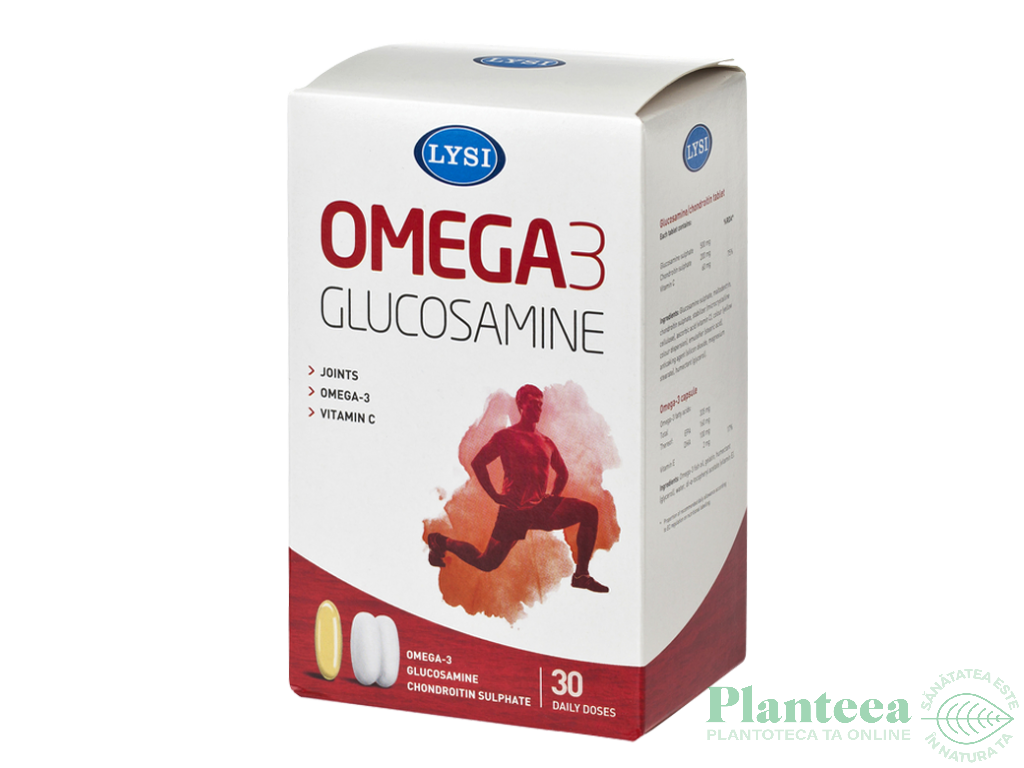 Kit Omega3 30cps+Glucosamine chondroitin 30cp - LYSI