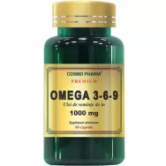 Omega369 ulei seminte in 60cps - COSMO PHARM