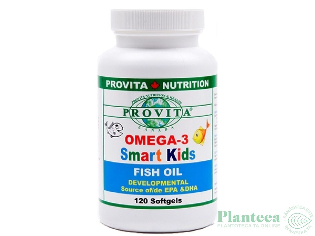 Omega3 smart kids 120cps - PROVITA NUTRITION