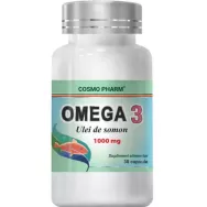 Omega3 ulei somon 1000mg 30cps - COSMO PHARM