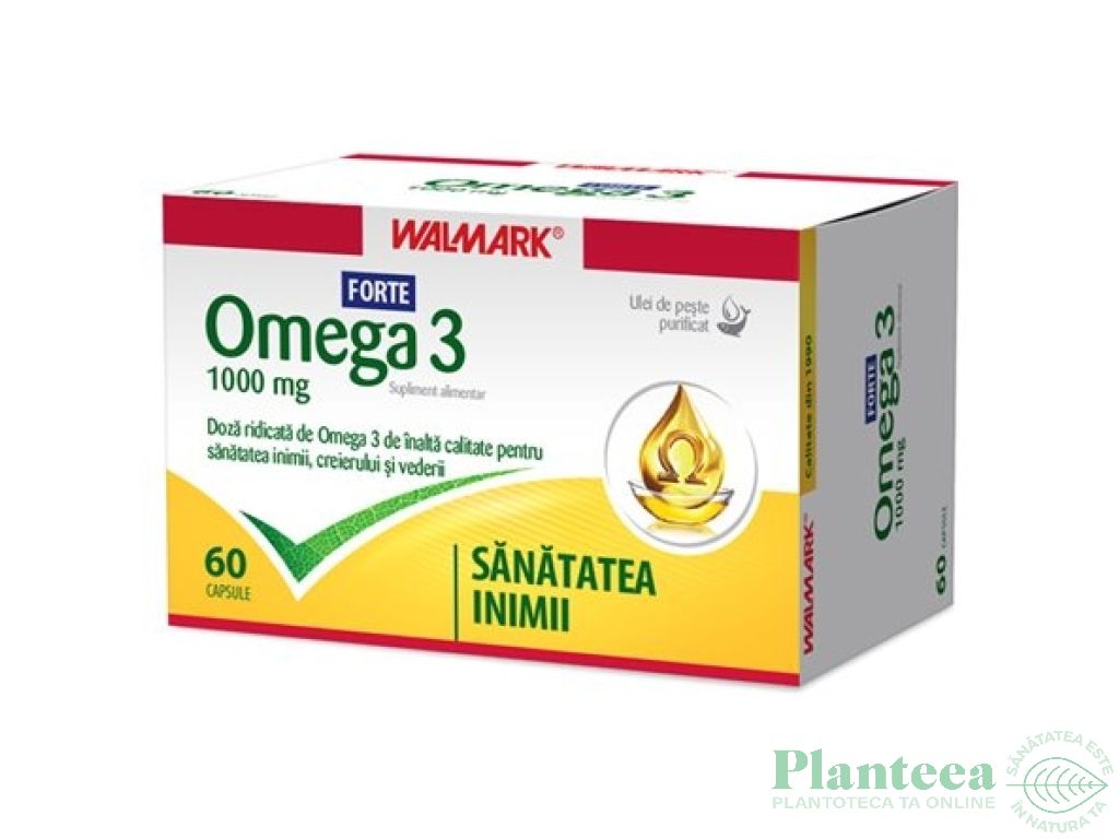 Omega3 1000mg forte 60cps - WALMARK