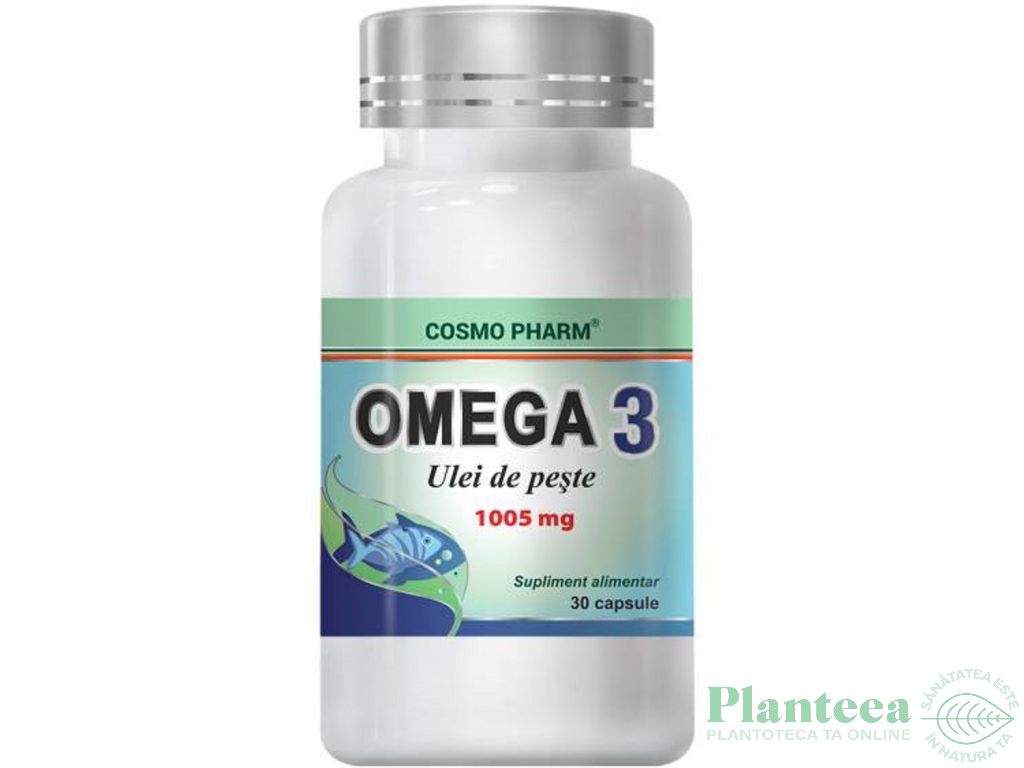 Omega3 ulei peste 1005mg 30cps - COSMO PHARM