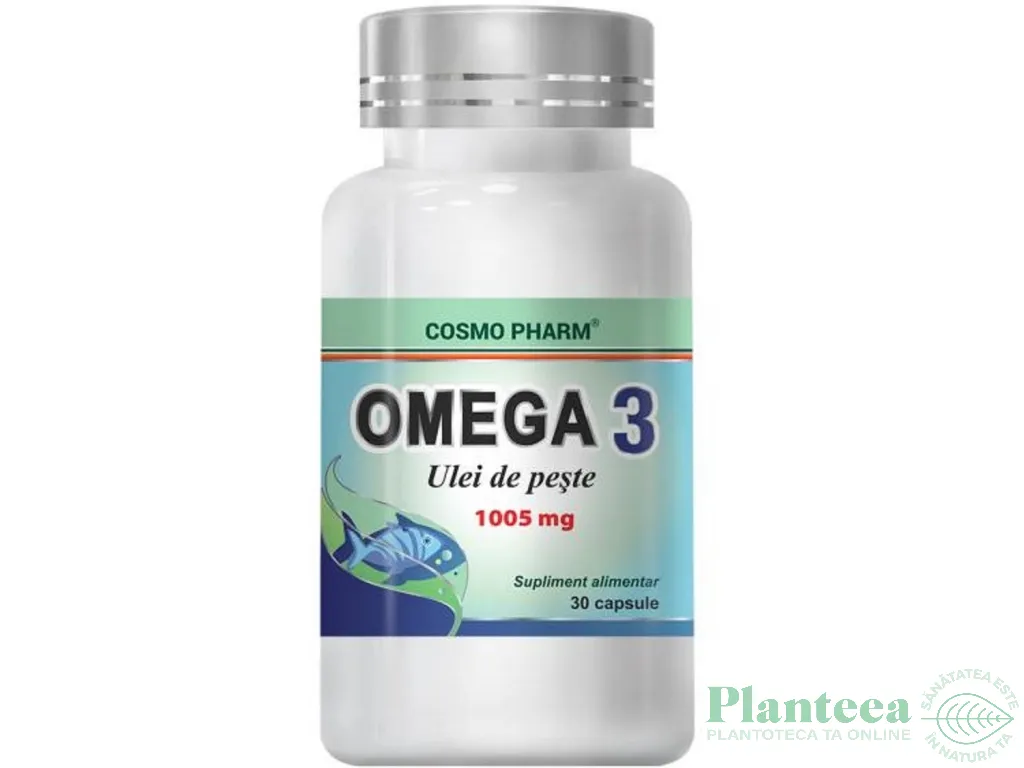 Omega3 ulei peste 1005mg 30cps - COSMO PHARM