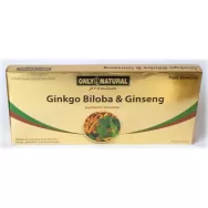 Ginkgo biloba ginseng 10fl - ONLY NATURAL