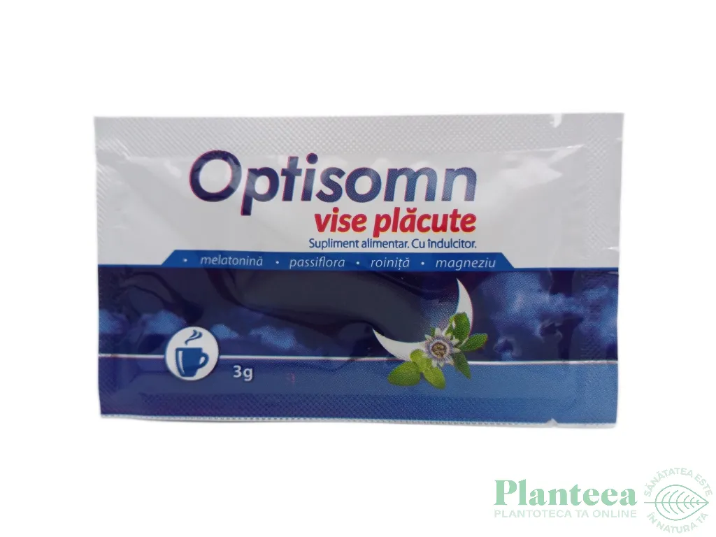 Optisomn vise placute plicuri 5x3g - NATUR PRODUKT