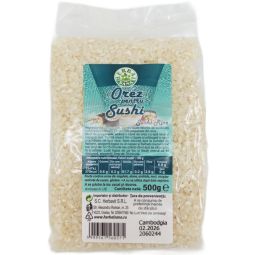 Orez bob rotund alb pt sushi 500g - HERBAL SANA