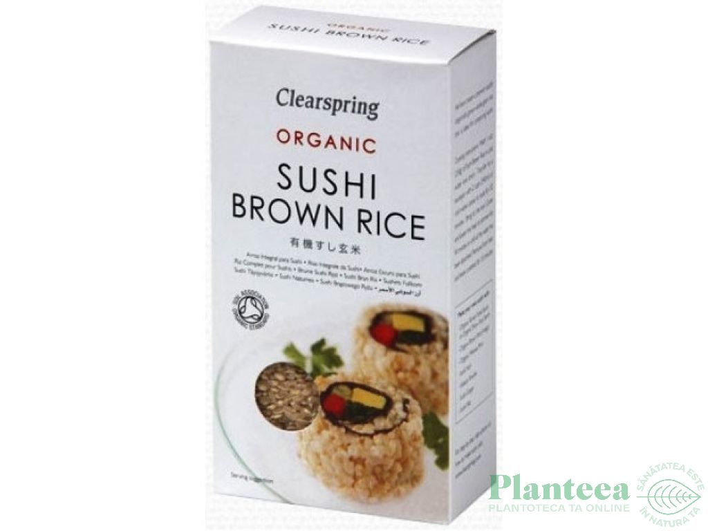 Orez bob scurt integral pt sushi eco 500g - CLEARSPRING