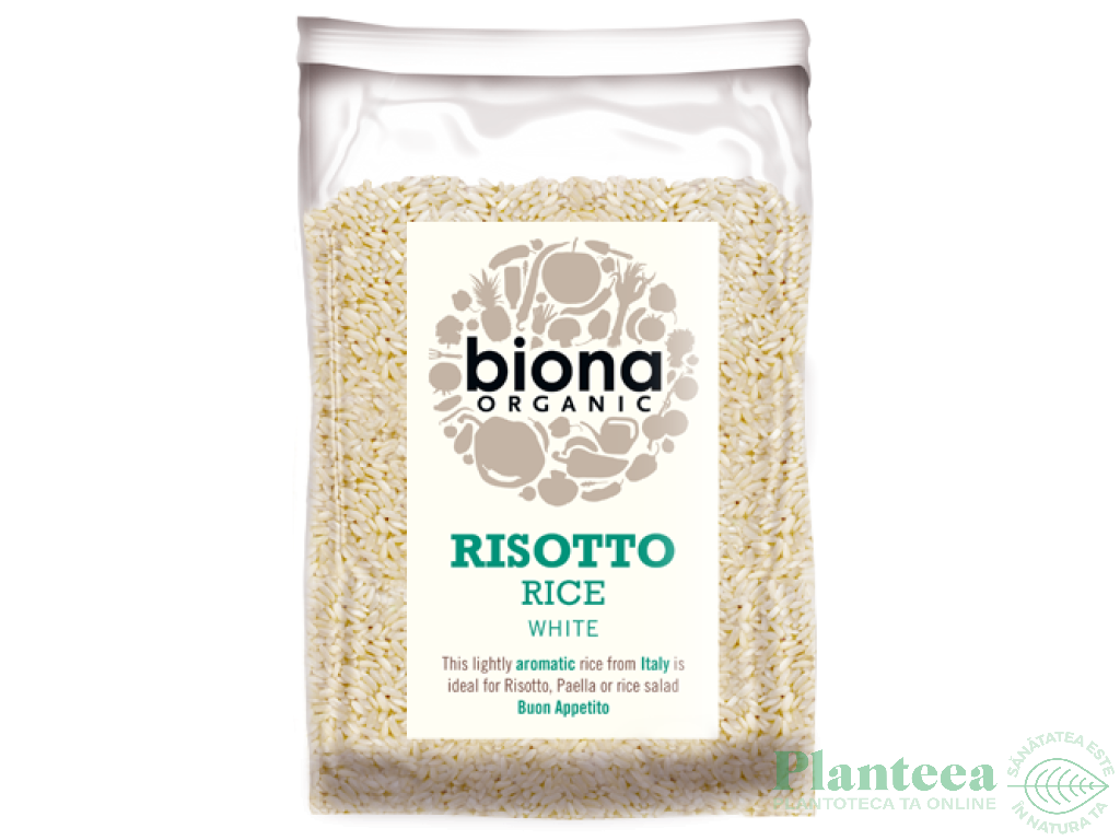 Orez bob scurt alb pt risotto 500g - BIONA