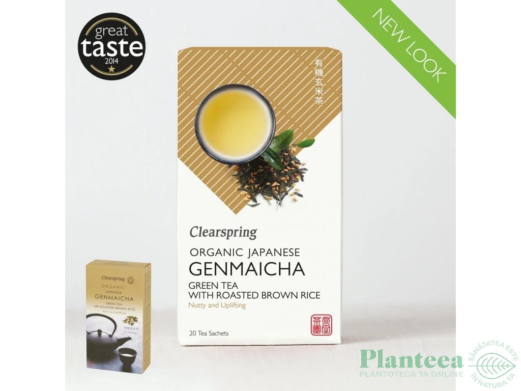 Ceai verde genmaicha eco 20dz - CLEARSPRING