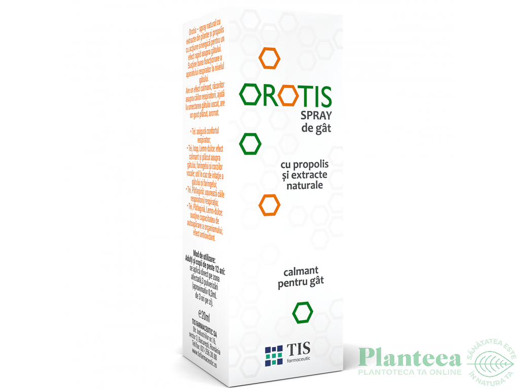 Spray gat propolis Orotis 20ml - TIS