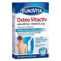 Osteo vitactiv 28cp - EUROVITA