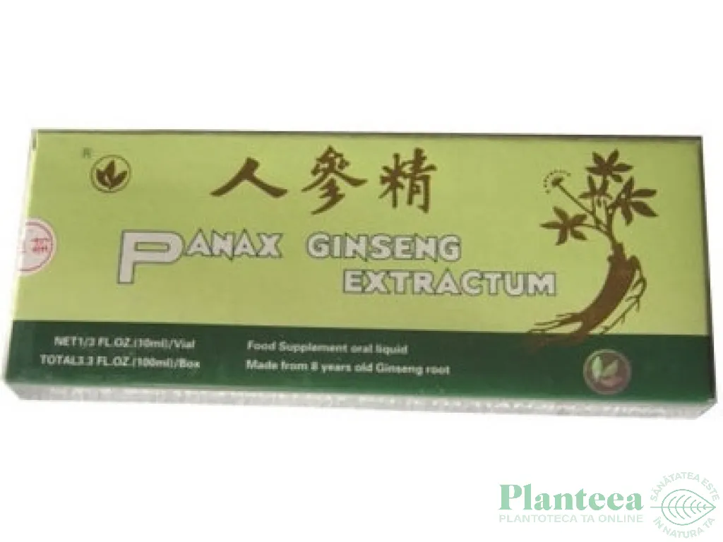 Panax ginseng 10fl - AMEDSSON