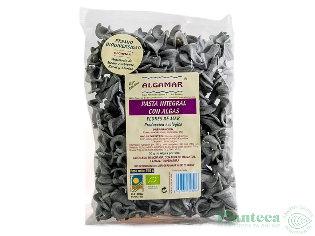 Paste flori grau integral alge bio 250g - ALGAMAR