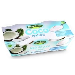 Desert crema cocos eco 2x125g - NATURGREEN