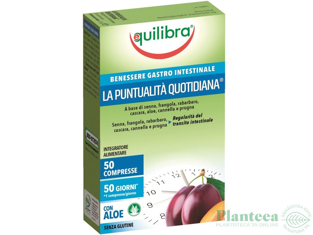 La Puntualita Quotidiana [Tranzit intestinal regulat] 50cp - EQUILIBRA