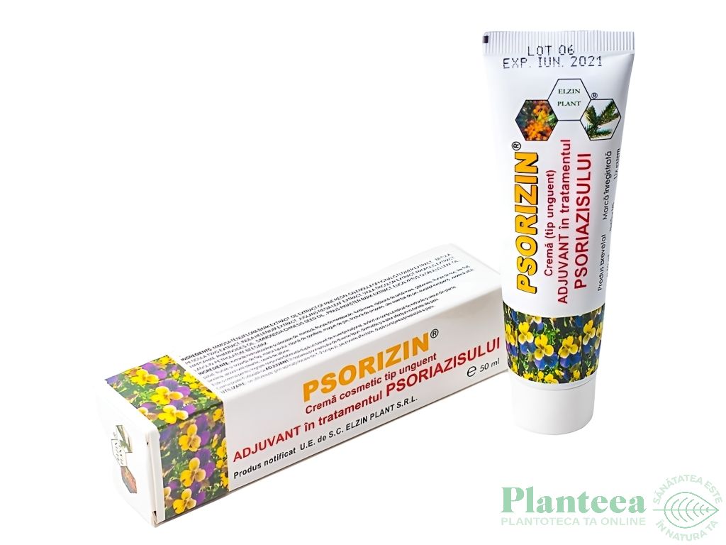 Crema tip unguent Psorizin 50ml - ELZIN PLANT