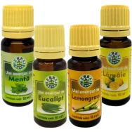 Pachet 4 uleiuri esentiale Revigorante de Vara 4x10ml - HERBAL SANA